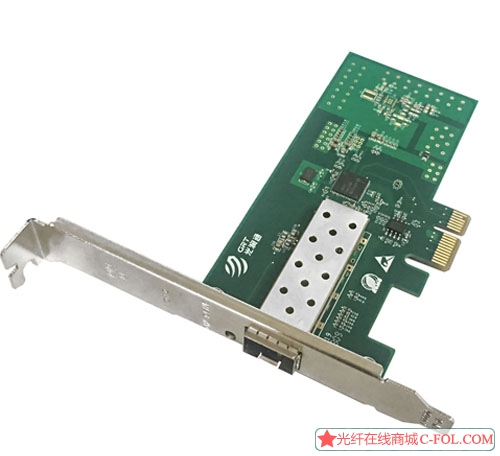 光润通千兆PCI-E单口光纤网卡F901E-V3.0